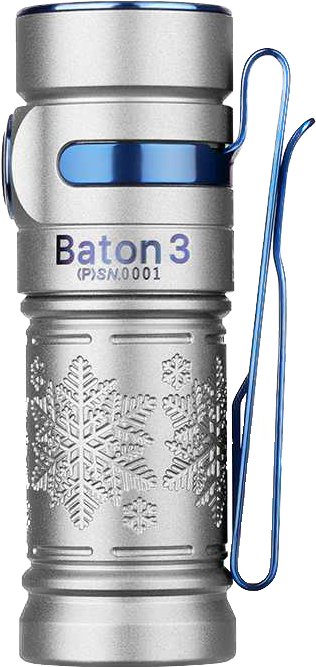 Baton 3 - Winter Titan - limitiert - Taschenlampe von Olight