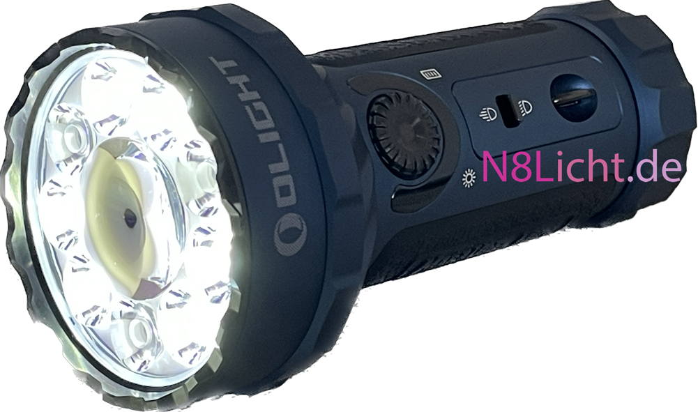Marauder Mini leuchtet weiss Flutlicht - Taschenlampe von Olight
