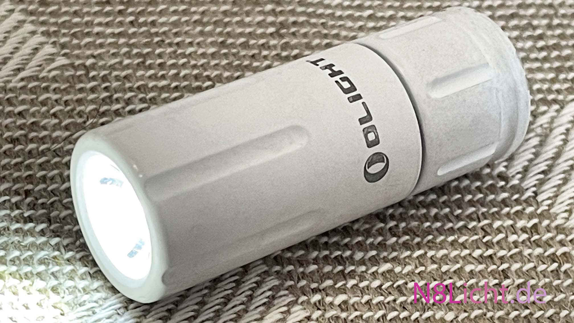 iTHX leuchtet - weiß Aluminium - limitiert - Taschenlampe von Olight